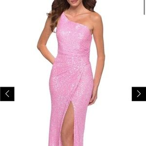 LA FEMME one shoulder 29654 prom dress